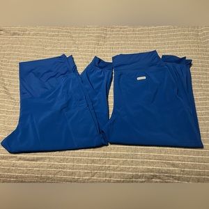 Med Couture Royal Blue Maternity Scrub Pants